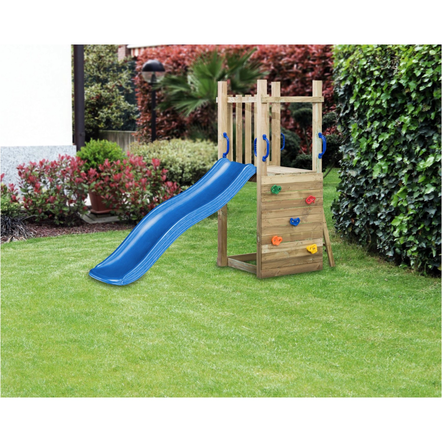 T & J Spielturm Theo B 70 x T 160 x H 175 cm T & J Spielturm Theo B 70 x T 160 x H 175 cm von Tetzner und Jentzsch