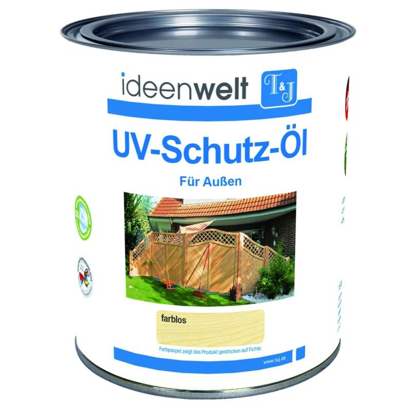 T & J UV-Schutz-Öl für Außenbereich farblos 2,5 l von Tetzner und Jentzsch