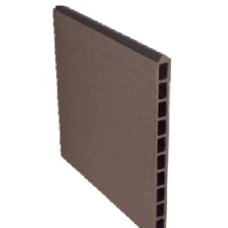 T & J WPC-Lamellen-Steckzaunsystem Tjörn-Serie Schokobraun 20 x 245 x 1795 mm von Tetzner und Jentzsch