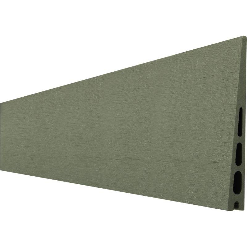 T & J WPC-Steckzaunsystem Skär Anthrazit / Sand 20 x 148  x 1790 mm von Tetzner und Jentzsch