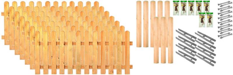 Tetzner & Jentzsch Lattenzaun Lakeland 5, (Set), 7 Elemente, LxH: 1332x100 cm von Tetzner & Jentzsch