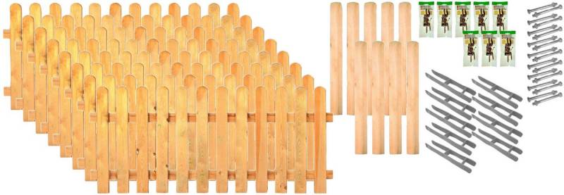 Tetzner & Jentzsch Lattenzaun Lakeland 6, (Set), 8 Elemente, LxH: 1521x100 cm von Tetzner & Jentzsch