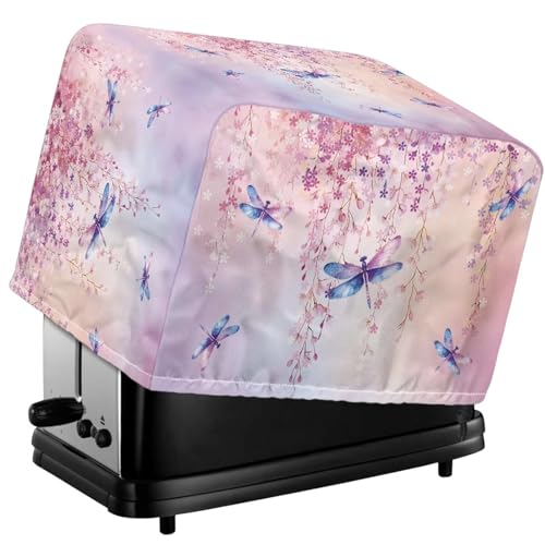 Tevecatos Cherry Blossoms Floral Libelle Print Toaster Protector with Drawstring Reusable Toaster Protective Cover Dustproof Polyester Fabric Quilted Bread Maker Cover 4 Slice Tevecatos Cherry Blossoms Floral Libelle Print Toaster Protector with Drawstring Reusable Toaster Protective Cover Dustproof Polyester Fabric Quilted Bread Maker Cover 4 Slice von Tevecatos