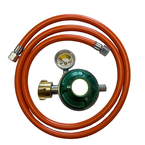 Tevex Schlauch 80 cm/30mbar Regler mit Manometer von Tevex