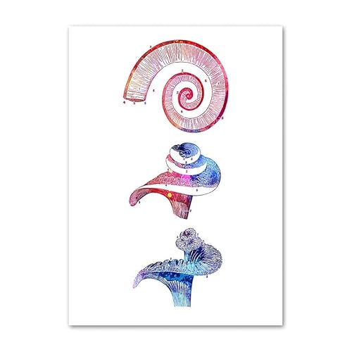 Audiologie-Ohr-Anatomie-Cochlea-Gehörwand-Kunst-Leinwand-Malerei Nordische Poster und Drucke Wandbilder for die medizinische Klinik-Dekoration(G,30X40cm No Framed) von Teweakt