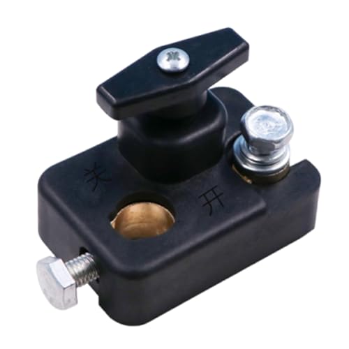 Autobatterie-Trennschalter, 12V/24V Batterie Isolator Schalter, Schnelllösbares Kfz-Zubehör mit Hitzebeständigkeit und Auslaufsicherung für Fahrzeugstromsysteme und Lagerung von Tewzafiya