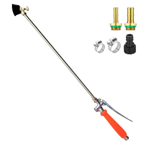 Garten Sprüher Stab,Schlauchsprühstab Ersatz - Einstellbare Düse Reinigungsgerät mit Schlauch Schnellkupplung und Absperrventil für Pflanzen, Bäume, Blumenbeete, Garten, Terrasse und Rasen im Garten Sprüher Stab,Schlauchsprühstab Ersatz - Einstellbare Düse Reinigungsgerät mit Schlauch Schnellkupplung und Absperrventil für Pflanzen, Bäume, Blumenbeete, Garten, Terrasse und Rasen im von Tewzafiya