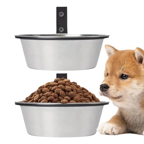 Haustiernapf | Wandmontierter Futternapf Und Wassernapf Für Hunde,2 Stück Auslaufsichere Futterschale Für Katzen Mit Klappbarem Ständer Haustierzubehör Haustiernapf | Wandmontierter Futternapf Und Wassernapf Für Hunde,2 Stück Auslaufsichere Futterschale Für Katzen Mit Klappbarem Ständer Haustierzubehör von Tewzafiya