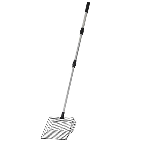 Hühnerstall Schaufel,Hühnerkot Aufnehmer Harke mit langem | Robustes Feinmaschiges Reinigungsgerät Für Hof Garten Hund Hühnerstall Schaufel,Hühnerkot Aufnehmer Harke mit langem | Robustes Feinmaschiges Reinigungsgerät Für Hof Garten Hund von Tewzafiya
