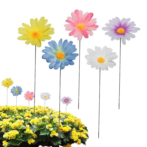 Metall Gänseblümchen Gartenstecker, Gänseblümchen Gartenpfähle, Bunte Blumenstecker Dekorative Gartenpfähle Metall Blumen Garten Blumenpfähle Für Garten Rasen Hof Outdoor Dekoration Metall Gänseblümchen Gartenstecker, Gänseblümchen Gartenpfähle, Bunte Blumenstecker Dekorative Gartenpfähle Metall Blumen Garten Blumenpfähle Für Garten Rasen Hof Outdoor Dekoration von Tewzafiya