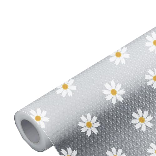 Schubladenmatte Küche Matte Für Schubladen Non-Warping Liner Schubladeneinlage Zuschneidbar Kitchen Drawer Protector Wasserfest Eva Kühlschrankmatten Für Schubladen Regale Schrank von Tewzafiya