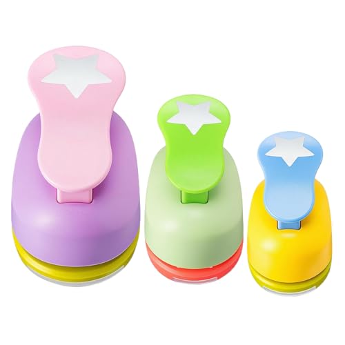 Scrapbook Loch Locher,Kartenbastel-Sternenlochwerkzeug - Multifunktion Tragbar für Büro Schule Basteln Karten Gestaltung von Tewzafiya