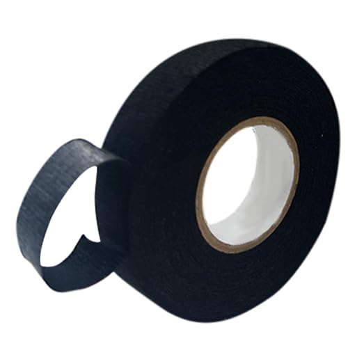 Stoff-Isolierband, Kabelbaumband - Selbstklebendes Gewebeband, Drahtwebband, hochtemperaturbeständig,49,21 Fuß langes Gewebeband, Kfz-Drahtband für Kabel, elektrische Verkabelung, Geräuschdämpfungskab Stoff-Isolierband, Kabelbaumband - Selbstklebendes Gewebeband, Drahtwebband, hochtemperaturbeständig,49,21 Fuß langes Gewebeband, Kfz-Drahtband für Kabel, elektrische Verkabelung, Geräuschdämpfungskab von Tewzafiya
