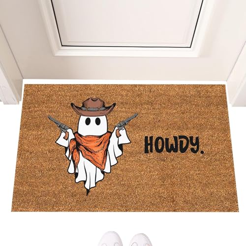 Tewzafiya Halloween-Teppich, Halloween-Matte | Eingangstürmatte - Halloween-Fußmatte für den Außenbereich, rutschfeste Willkommensmatte für Halloween, dekorativer Eingangsteppich Tewzafiya Halloween-Teppich, Halloween-Matte | Eingangstürmatte - Halloween-Fußmatte für den Außenbereich, rutschfeste Willkommensmatte für Halloween, dekorativer Eingangsteppich von Tewzafiya