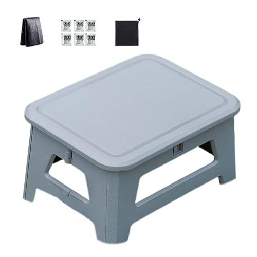 Tragbare Camping Toilette - Trageklo Für Erwachsene Outdoor - Klappbarer Hocker Zubehör Für Wandern Boot Trekking Zelt Dusche Reise Auto von Tewzafiya