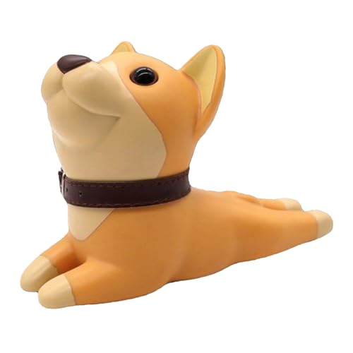 Türstopper | PVC Rutschfester Türkeil - Hundeförmiges Wohnaccessoire Für Zuhause Büro Gewerberäume von Tewzafiya