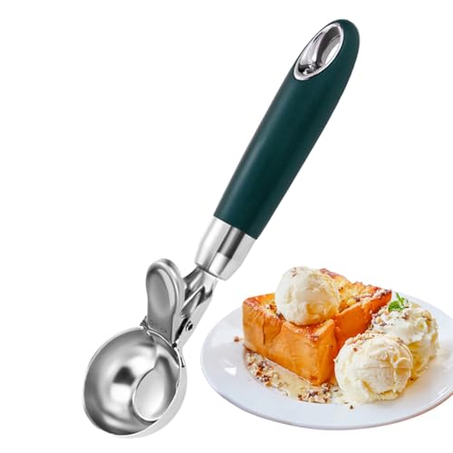 portionierer | Esslöffel Portionierer - Starker Edelstahl Schöpfer Kugelformer Zum Portionieren Formen Von Fruchtkugeln Mousse von Tewzafiya