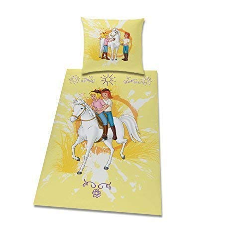 Tex idea Bettwäsche Glatt Bibi und Tina Blocksberg 135 x 200 Reißverschluss Geschenk Neu - All-In-One-Outlet-24 - Tex idea Bettwäsche Glatt Bibi und Tina Blocksberg 135 x 200 Reißverschluss Geschenk Neu - All-In-One-Outlet-24 - von Ditac