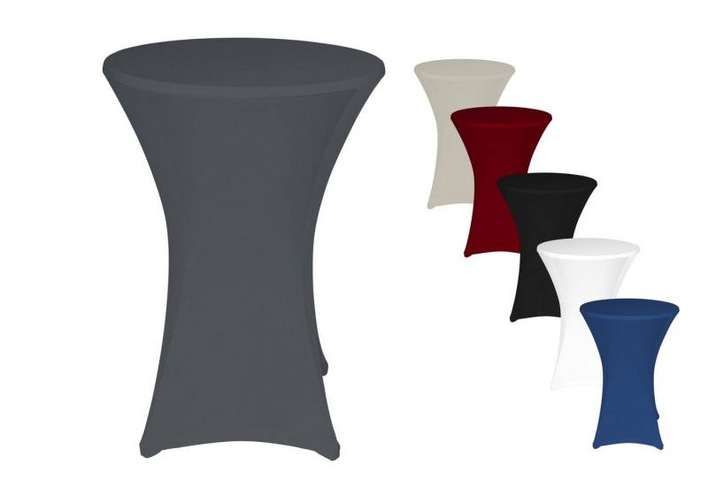 TexDeko Stehtischhusse 2er Pack Stretch-Hussen – verstärkte Fußtaschen für Bistrotisch, strapazierfähig, waschbar, bügelfrei TexDeko Stehtischhusse 2er Pack Stretch-Hussen – verstärkte Fußtaschen für Bistrotisch, strapazierfähig, waschbar, bügelfrei von TexDeko