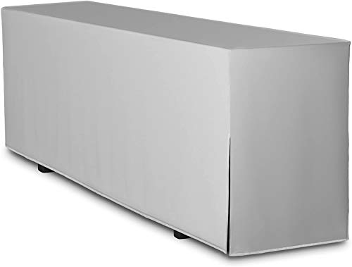 TexDeko® Biertischhusse Premium für Bierzeltgarnitur 220 x 80cm Blickdicht waschbar nur Tisch (Grau) von TexDeko
