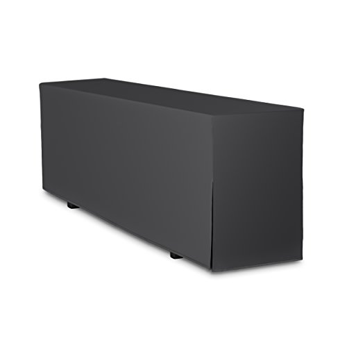 TexDeko® Biertischhusse Premium für Bierzeltgarnitur 220 x 70cm Blickdicht waschbar nur Tisch (Anthrazit) von TexDeko
