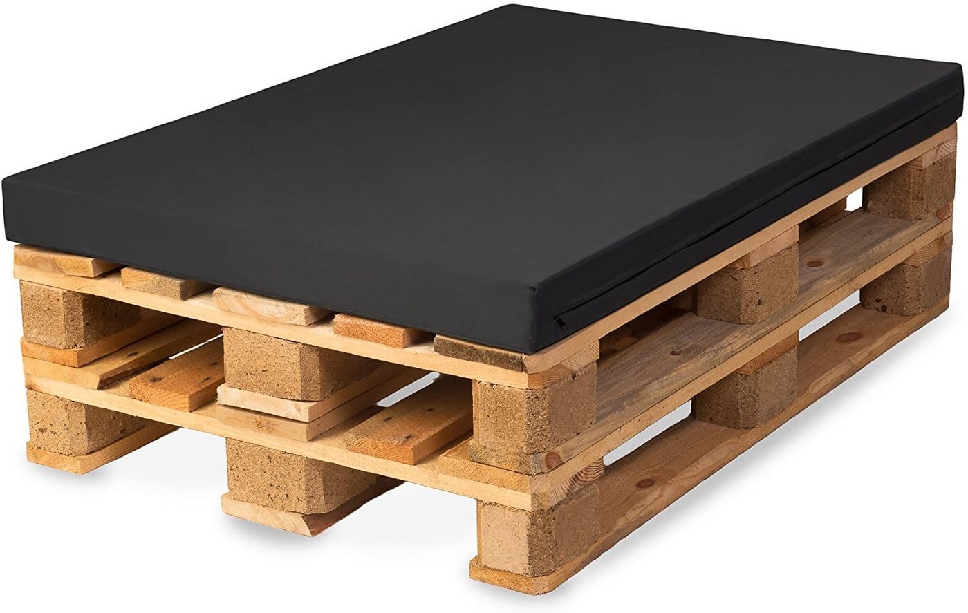 TexDeko Palettenkissen Palettenkissen, Palettenpolster für Europaletten wasserabweisend, Maße: nach Wahl von TexDeko