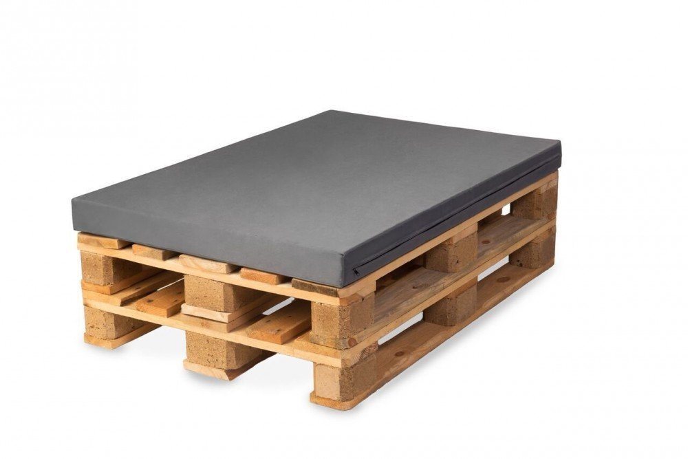 TexDeko Palettenkissen Palettenkissen, Palettenpolster für Europaletten wasserabweisend, Maße: nach Wahl von TexDeko