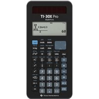 TEXAS INSTRUMENTS TI-30X Pro MathPrint™ Wissenschaftlicher Taschenrechner schwarz von Texas Instruments