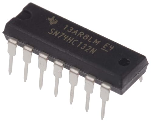 Texas Instruments Logik IC - Gate und Inverter SN74HC132N NAND-Gate 74HC PDIP-14 von Texas Instruments
