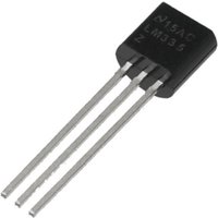 Texas Instruments - TO92 Temperatursensor Integrierte Schaltung LM335Z von Texas Instruments