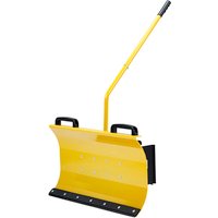 TEXAS Schneeschild, gelb/schwarz, Arbeitsbreite: 80 cm, 17,5 kg von Texas