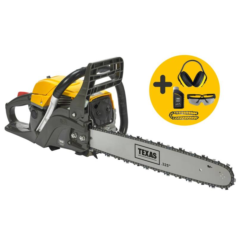 Texas Benzin Kettensäge-Set TS4518 von Texas
