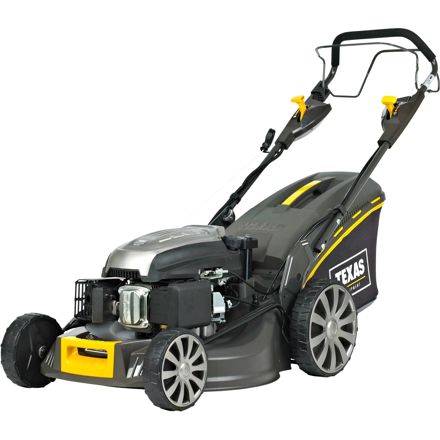 Texas Benzin-Rasenmäher Premium 5370TR-WE 4 in 1 mit Mulchfunktion von Texas