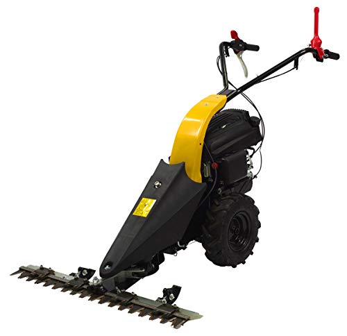 Texas Profi Benzin Balkenmäher CB8700 159ccm Wiesenmäher Hochgrasmäher Rasenmäher mit Antrieb Radantrieb | Schnittbreite 870 mm | 4-Takt Motor | 3,4 PS | für gewerbliche Nutzung geeignet von Texas