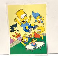 Bart Trampolin The Simpsons Poster 10, 5 X 14 Matt Groening Nelson Milhouse Lisa Maggie Schneeball Katze von TexasGalTreasures