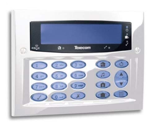Texecom Premier Elite SMK Surface Mount Keypad Diamond White Finish Dbd-0171 von Texecom