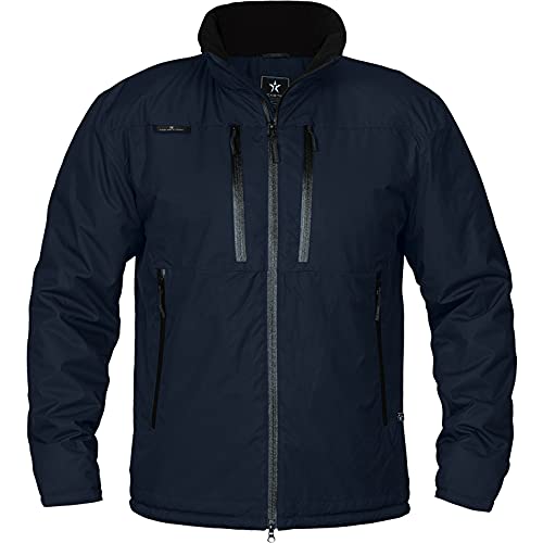 Texstar FJ64 Unisex Winter Jacke, Größe XL, Marine von Texstar