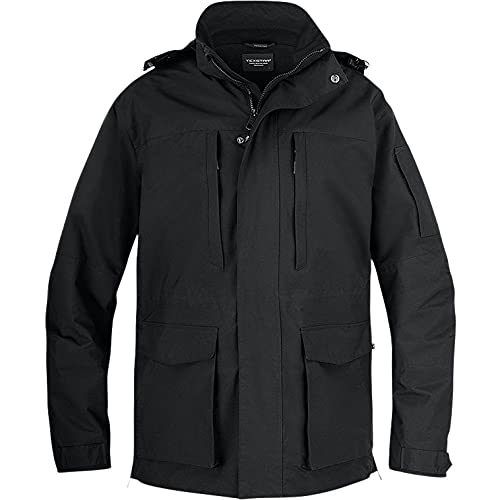 Texstar FJ67 Unisex Lange Jacke, Größe 3XL, Schwarz von Texstar