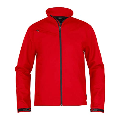 Texstar FJ79 Herren Softshell Jacke, Größe S, Rot von Texstar