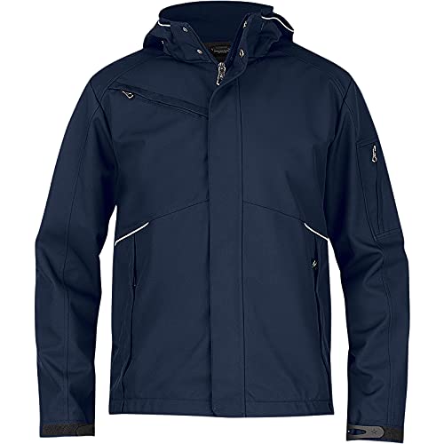 Texstar FJ80 Herren 3L Softshell Jacke, Größe XS, Marine von Texstar