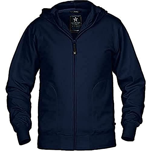 Texstar HC03 Herren Kapuze Cardigan, Größe XS, Marine von Texstar