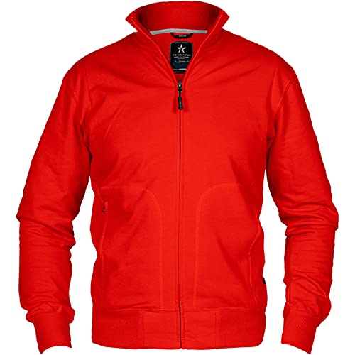 Texstar HC04 Herren City Cardigan, Größe 3XL, Rot von Texstar