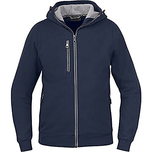 Texstar HC09 Herren Kapuze Cardigan mit Gemütlichen Kragen, Größe 3XL, Marine von Texstar