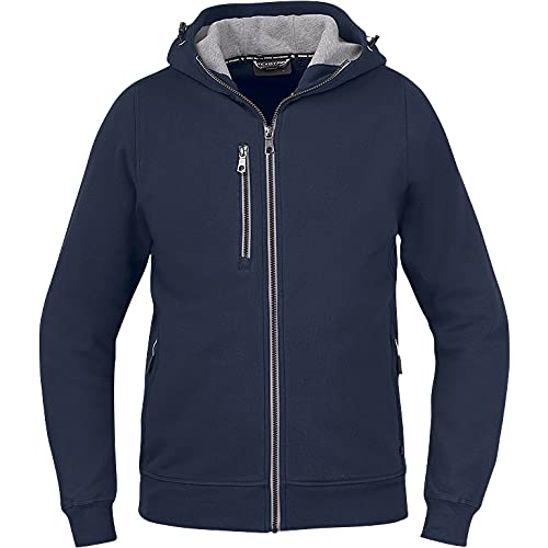 Texstar HC09 Herren Kapuze Cardigan mit Gemütlichen Kragen, Größe S, Marine von Texstar