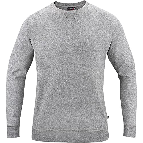 Texstar SW17 Unisex Crew Ausschnitt Sweatshirt, Größe 2XL, Grau von Texstar