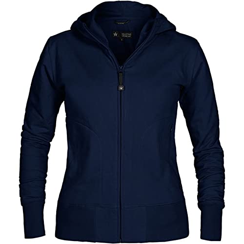 Texstar WC03 Damen Kapuze Cardigan, Größe S, Marine von Texstar