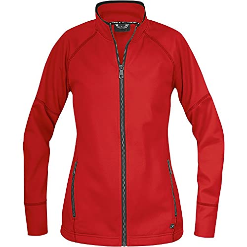 Texstar WJ68 Damen Team Jacke, Größe S, Rot von Texstar