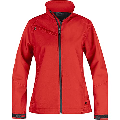 Texstar WJ79 Damen Softshell Jacke, Größe 2XL, Rot von Texstar