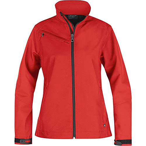 Texstar WJ79 Damen Softshell Jacke, Größe L, Rot von Texstar