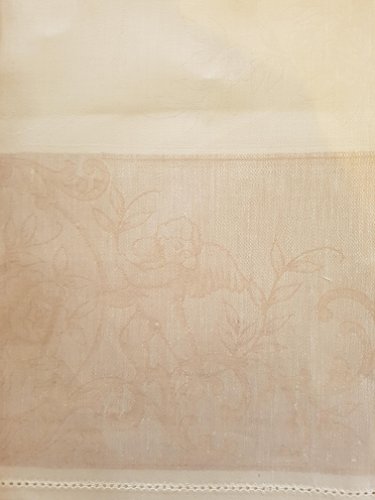Texteis Iris - Geschirrtuch - 100% Leinen - Anjos/Engel - Creme/beige - 50 x 70cm von Texteis Iris